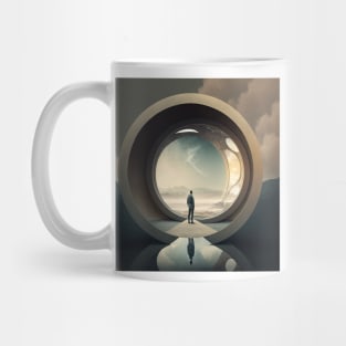 Alone in the abstract Mug